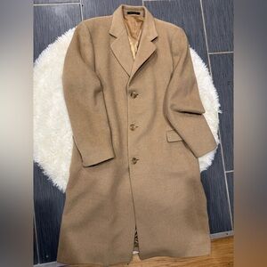 Classic Tan Men or Women’s Overcoat